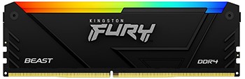 Kingston Technology FURY Beast 32GB 3600MT/s DDR4 CL18 DIMM RGB-2