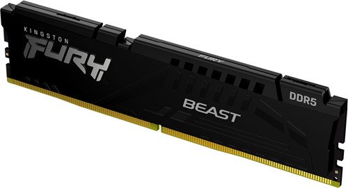 Kingston Technology FURY Beast 16GB 6400MT/s DDR5 CL32 DIMM Black XMP