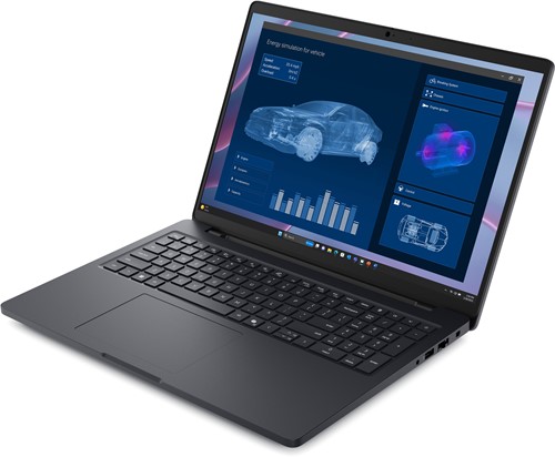 DELL Pro Max 16 MC16255 Copilot+ PC AMD Ryzen AI 7 PRO PRO 350 Mobiel werkstation 40,6 cm (16") Full HD+ 32 GB LPDDR5x-SDRAM 512 GB SSD NVIDIA RTX PRO 500 Blackwell Wi-Fi 7 (802.11be) Windows 11 Pro E-3