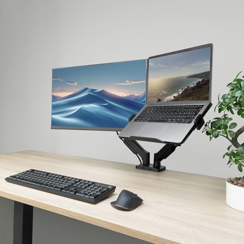 ACT Universele laptophouder voor op monitorarmen-2