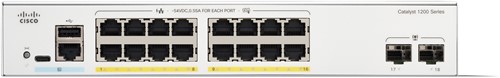 Cisco Catalyst 1200 Managed L2 Gigabit Ethernet (10/100/1000) Power over Ethernet (PoE) Grijs-3