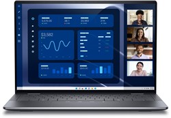 DELL Latitude 9450 2-in-1 Intel Core Ultra 7 165U Hybride (2-in-1) 35,6 cm (14") Touchscreen Quad HD+ 16 GB LPDDR5x-SDRAM 512 GB SSD Wi-Fi 7 (802.11be) Windows 11 Pro Zwart