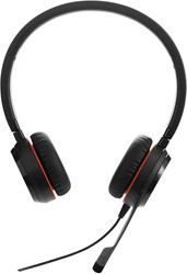 Jabra Evolve 20 SE Headset Bedraad Hoofdband Kantoor/callcenter USB Type-C / USB Type-A Zwart