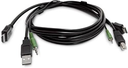 StarTech.com SKHDMMKVM06 toetsenbord-video-muis (kvm) kabel Zwart 1,8 m