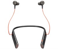 HP Poly Voyager 6200 Headset Draadloos Neckband Oproepen/muziek USB Type-C Bluetooth Zwart