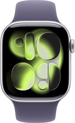 Apple Watch Series 11 OLED 42 mm Digitaal 374 x 446 Pixels Touchscreen Zilver Wifi GPS-2