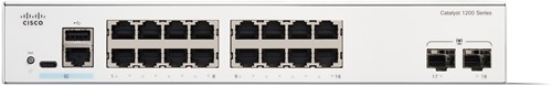 Cisco C1200-16T-2G netwerk-switch Managed L2/L3 Gigabit Ethernet (10/100/1000) Wit-2