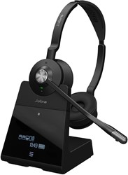 Jabra Engage 75 SE Headset Draadloos Hoofdband Kantoor/callcenter USB Type-C Bluetooth Zwart