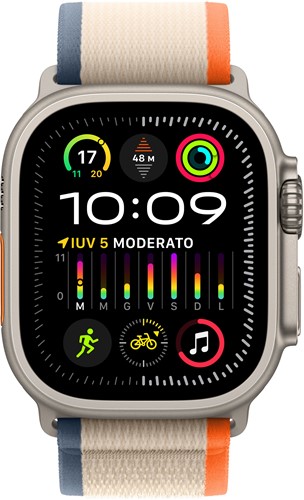Apple Watch Ultra 2 OLED 49 mm Digitaal 410 x 502 Pixels Touchscreen 4G Titanium GPS OfficeGrip BV