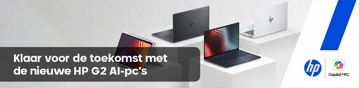 Nieuwe HP G2 zakelijke AI-pc’s