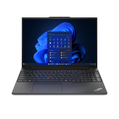 Lenovo ThinkPad E16 AMD Ryzen™ 7 7735HS Laptop 40,6 cm (16") WUXGA 16 GB DDR5-SDRAM 512 GB SSD Wi-Fi 6E (802.11ax) Windows 11 Pro Zwart