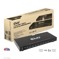 CLUB3D 1 to 8 HDMI™ Splitter Full 3D and 4K60Hz(600MHz)-2