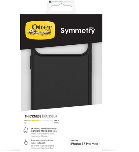 OtterBox Symmetry MagSafe Camera Control Apple iPhone 17 Pro Max - zwart-2