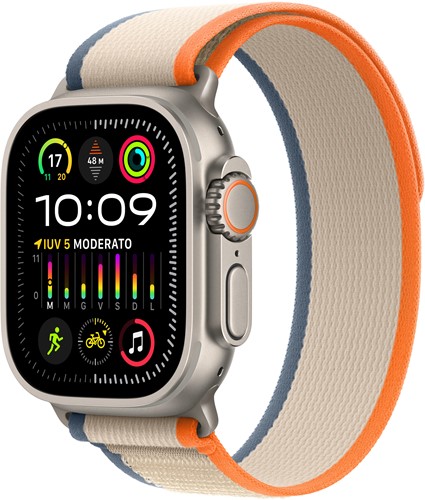 Apple Watch Ultra 2 OLED 49 mm Digitaal 410 x 502 Pixels Touchscreen 4G Titanium GPS OfficeGrip BV