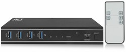 ACT AC7912 KVM-switch Zwart
