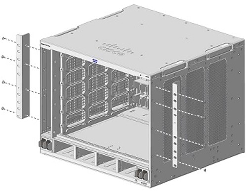Cisco C9606-RACK-KIT= reserveonderdeel voor netwerkapparatuur Installatieset