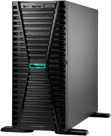 HPE ProLiant ML110 Gen11 server 4 TB Tower (4,5U) Intel® Xeon® Bronze 3508U 2,1 GHz 32 GB DDR5-SDRAM 2000 W