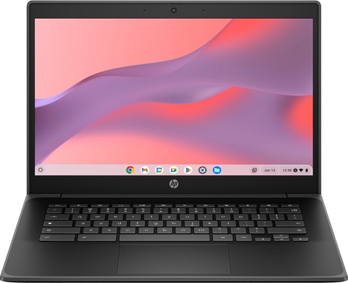 HP Fortis 14 G11 Chromebook 35,6 cm (14") Touchscreen Full HD Intel® N N200 8 GB LPDDR5-SDRAM 64 GB eMMC Wi-Fi 6E (802.11ax) ChromeOS Zwart