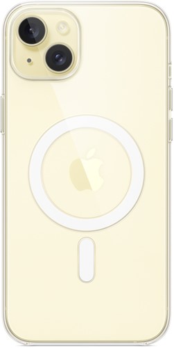 Apple MT213ZM/A iPhone 15 Plus Back Cover met MagSafe Transparant-3