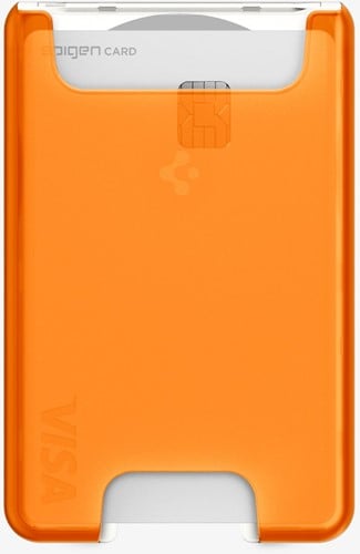 Spigen MagSafe Card Holder Classic C1 (MagFit) Oranje