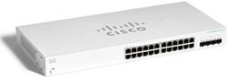 Cisco Catalyst 1200 Managed L2 Gigabit Ethernet (10/100/1000) Power over Ethernet (PoE) 1U Wit