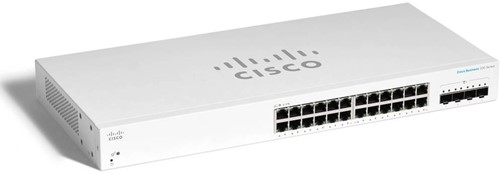 Cisco Catalyst 1200 Managed L2 Gigabit Ethernet (10/100/1000) Power over Ethernet (PoE) 1U Wit