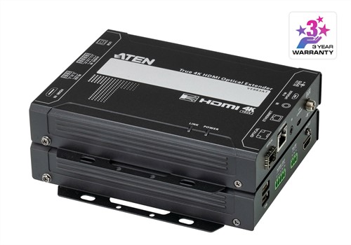 ATEN True 4K HDMI optische verlenger (4K@300m (K1, MM) / 10km (K2, SM))