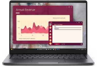 Dell Pro 14 - i3 100U - 16GB - 512 GB SSD - 14" FHD - IR Camera - 3 Year ProSupport