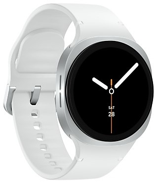 Samsung Galaxy Watch 8 3,3 cm (1.3") AMOLED 40 mm Digitaal 438 x 438 Pixels Touchscreen Zilver Wifi GPS-3