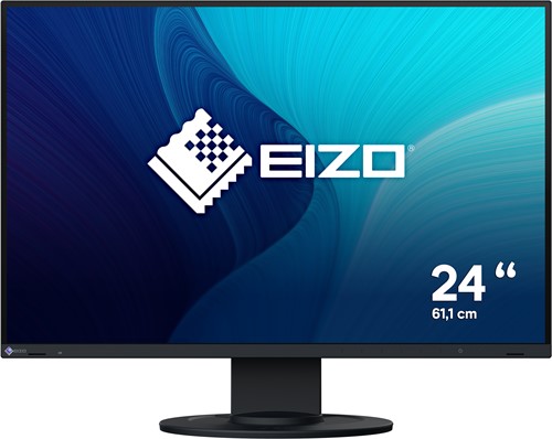 EIZO FlexScan EV2410R computer monitor 61,2 cm (24.1") 1920 x 1200 Pixels WUXGA LCD Zwart