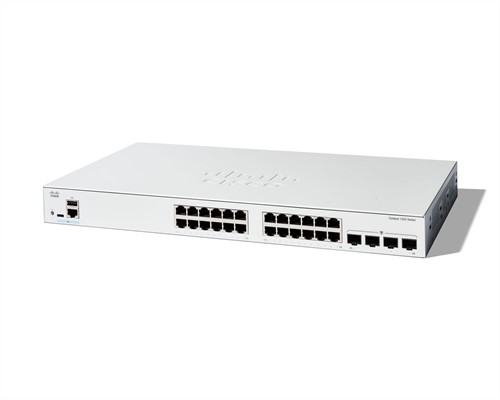 Cisco C1200-24T-4G netwerk-switch Managed L2/L3 Gigabit Ethernet (10/100/1000) Wit
