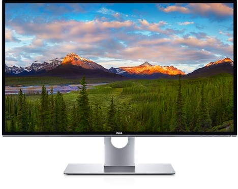 DELL UltraSharp UP3218KA computer monitor 80 cm (31.5") 7680 x 4320 Pixels 8K Ultra HD LCD Zwart, Zilver