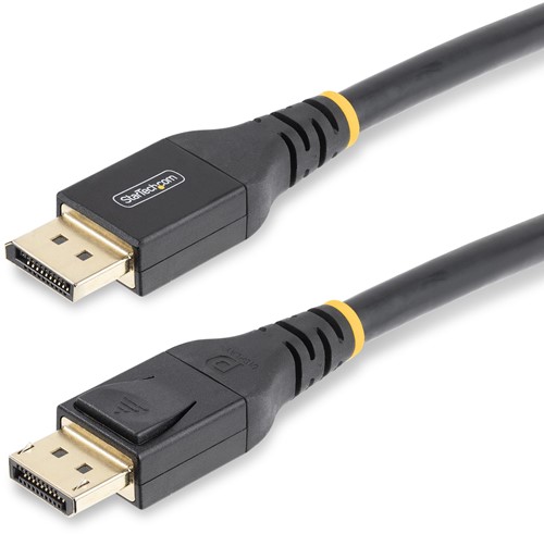 StarTech.com 10m VESA Gecertificeerde Actieve DisplayPort 1.4 Kabel, DP8K DisplayPort Kabel met HBR3, HDR10, MST, DSC 1.2, HDCP 2.2, 8K 60Hz, 4K 120Hz,DP 1.4 Kabel M/M