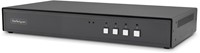 StarTech.com CK4-PS104C KVM-switch Zwart