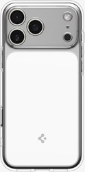 Spigen iPh 17 Pro Max UltHyb T MF Clr Wh mobiele telefoon behuizingen Hoes