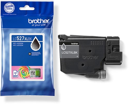 Brother LC527XLBK inktcartridge 1 stuk(s) Origineel Hoog (XL) rendement Zwart-3