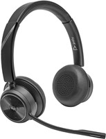 POLY Savi 7420 Office Stereo Microsoft Teams Certified DECT 1880-1900 MHz Headset-2