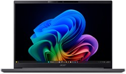 Acer TravelMate TMX414-51-TCO-58G2 Copilot+ PC Intel Core Ultra 5 226V Laptop 35,6 cm (14") WUXGA 16 GB LPDDR5x-SDRAM 512 GB SSD Wi-Fi 7 (802.11be) Windows 11 Pro US International Zwart