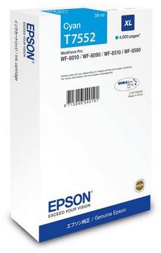 Epson C13T75524N inktcartridge 1 stuk(s) Compatibel Hoog (XL) rendement Cyaan