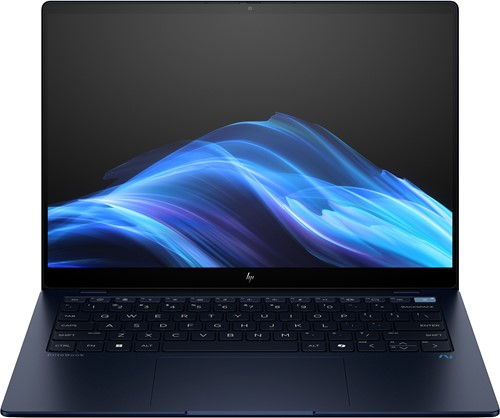 HP EliteBook Ultra G1q Qualcomm Snapdragon X1E-78-100 Laptop 35,6 cm (14") Touchscreen 2.2K 16 GB LPDDR5x-SDRAM 1 TB SSD Wi-Fi 6E (802.11ax) Windows 11 Pro Blauw
