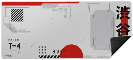 Trust GXT 759 XXL Game-muismat Zwart, Grijs, Rood, Wit-3