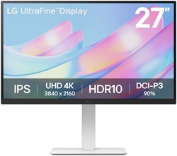 LG 27US550-W computer monitor 68,6 cm (27") 3840 x 2160 Pixels 4K Ultra HD LCD Zwart, Wit