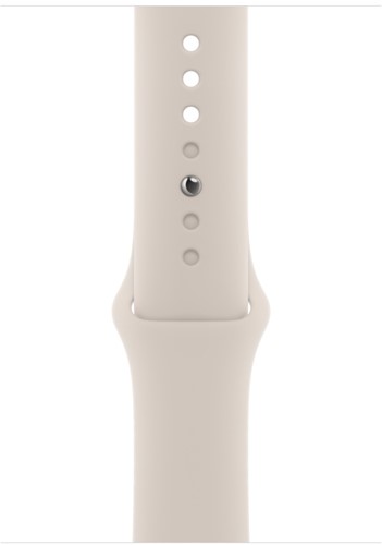 Apple MT3K3ZM/A slimme draagbare accessoire Band Wit Fluorelastomeer