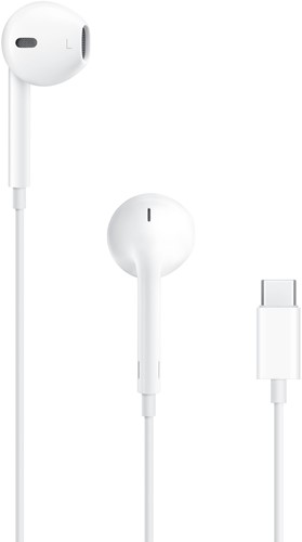 Apple EarPods (USB-C) Headset Bedraad In-ear Oproepen/muziek USB Type-C Wit