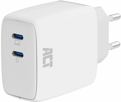 ACT AC2165 oplader voor mobiele apparatuur Universeel Wit AC Snel opladen Auto
