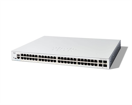 Cisco C1200-48T-4X netwerk-switch Managed L2/L3 Gigabit Ethernet (10/100/1000) Wit