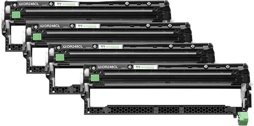 Brother DR-248CL printer drum Origineel 4 stuk(s) Multipack