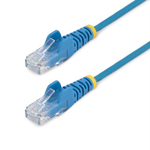 StarTech.com 3 m CAT6 netwerkkabel RJ45 connector blauw