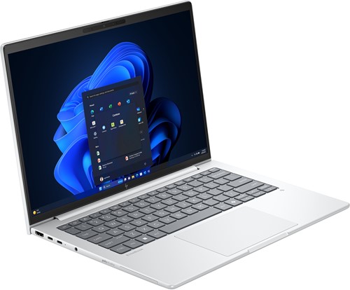 HP EliteBook 8 G1i Copilot+ PC Intel Core Ultra 5 226V Laptop 35,6 cm (14") WUXGA 16 GB LPDDR5x-SDRAM 512 GB SSD Wi-Fi 7 (802.11be) Windows 11 Pro Zilver-2