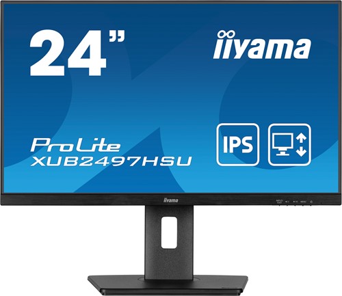 iiyama XUB2497HSU-B2 computer monitor 60,5 cm (23.8") 1920 x 1080 Pixels Full HD LED Zwart